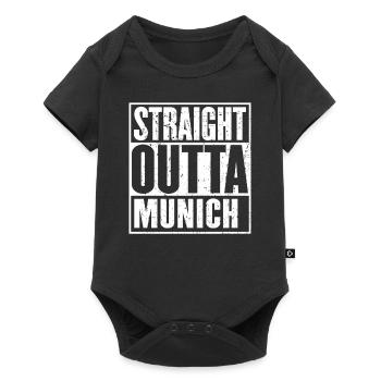 Tout droit sorti de Munich Vintage - Body à manches courtes Premium Bébé - noir - Devant