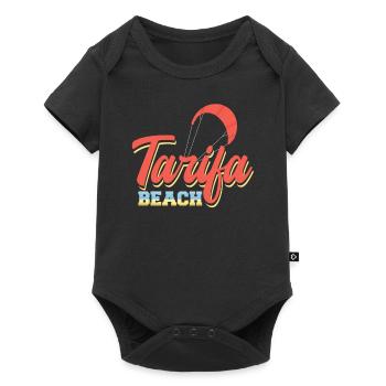 Tarifa Beach Spain Kite-Surfing Paradise - Baby Premium short-sleeve bodysuit - black - Front