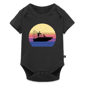 Hydroglisseur - Body à manches courtes Premium Bébé - noir - Devant