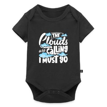 Cloud Watcher Meteorology Meteorologist Cloud - Baby Premium short-sleeve bodysuit - black - Front
