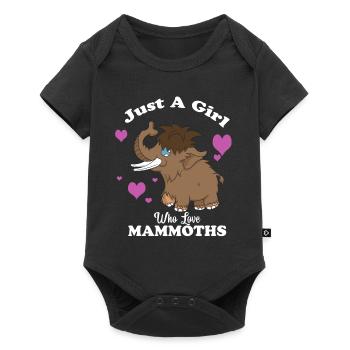 Mammut - Baby Premium Kurzarmbody - Schwarz - Vorne