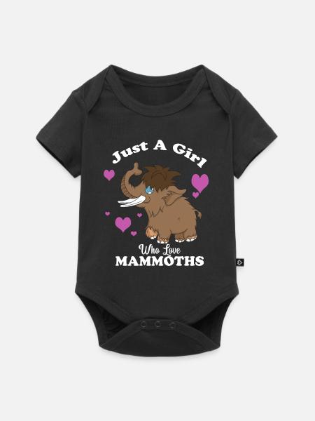 Mammut - Baby Premium Kurzarmbody - Schwarz
