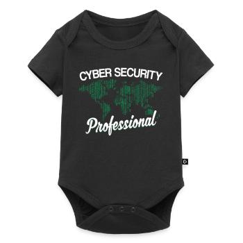 Cybersecurity Specialist Hacker Cybersecurity - Baby Premium short-sleeve bodysuit - black - Front