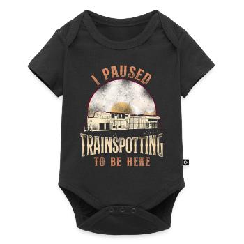 Freight Diesel Train Driver - Baby Premium short-sleeve bodysuit - black - Front