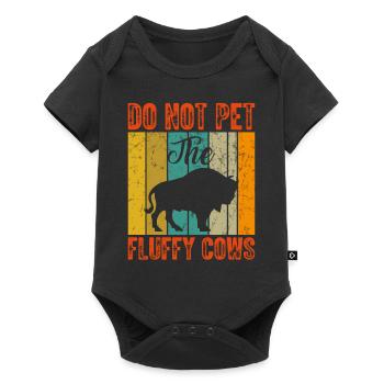 Bison Buffalo Water Buffalo National Park - Baby Premium short-sleeve bodysuit - black - Front