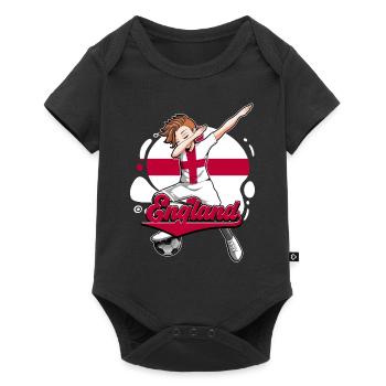 England Football - Baby Premium short-sleeve bodysuit - black - Front