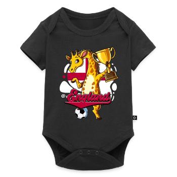 England Football - Baby Premium short-sleeve bodysuit - black - Front