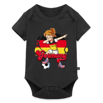 Allemagne Football - Body à manches courtes Premium Bébé - noir - Devant