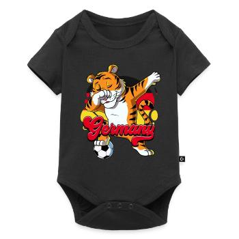 Allemagne Football - Body à manches courtes Premium Bébé - noir - Devant