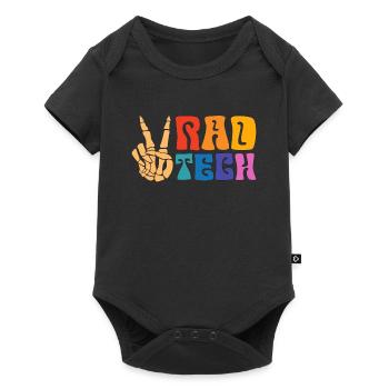 Technicien en radiologie Docteur Rad Tech Cadeau - Body à manches courtes Premium Bébé - noir - Devant