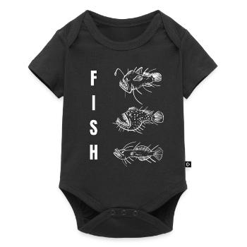 Poisson - Body à manches courtes Premium Bébé - noir - Devant