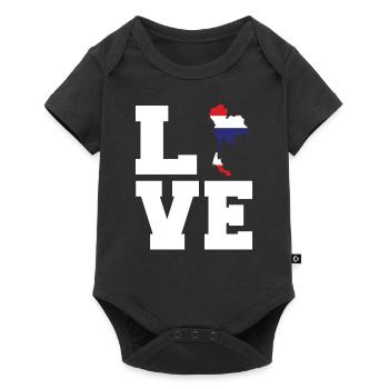 Cadeau Love Thailand - Body à manches courtes Premium Bébé - noir - Devant
