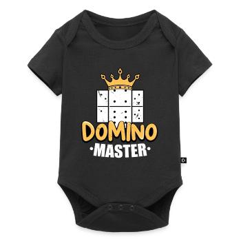 Domino Master / Dominos - Baby Premium Kurzarmbody - Schwarz - Vorne