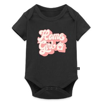 Home Girl Funny Gift For Real Estate Agent Office - Baby Premium short-sleeve bodysuit - black - Front