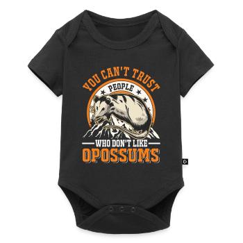 Opossum Gift Possum Pouch Rat - Baby Premium short-sleeve bodysuit - black - Front