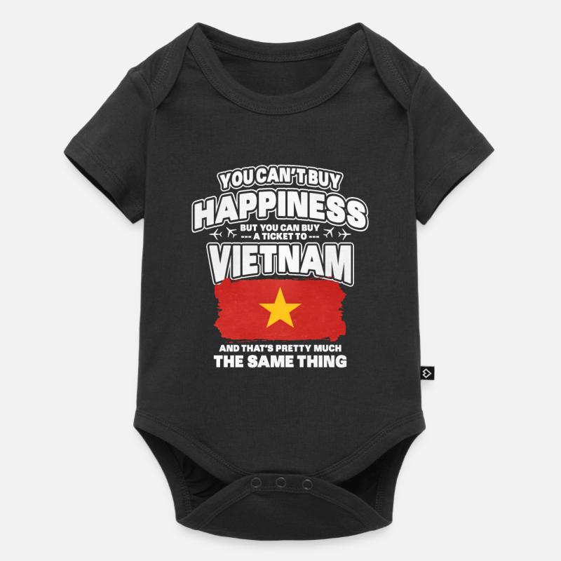 Vietnam - Body à manches courtes Premium Bébé - noir