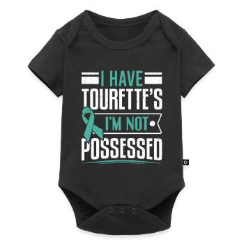 I Have Tourette’s I’m not Possessed Tourette - Baby Premium short-sleeve bodysuit - black - Front