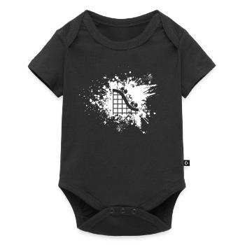 Roller Coaster Gift - Baby Premium short-sleeve bodysuit - black - Front