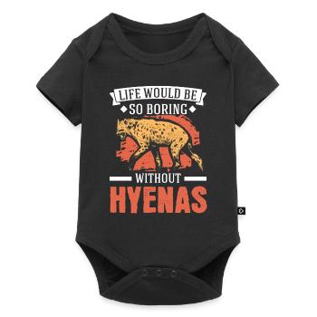 La vie serait si ennuyeuse sans Hyenas Hyena - Body à manches courtes Premium Bébé - noir - Devant