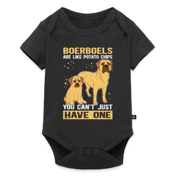 Boerboel Dog Lover Dog Owner Gift - Baby Premium short-sleeve bodysuit - black - Front