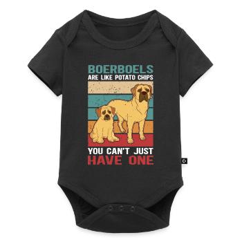 Boerboel Dog Owner Dog Lover Gift - Baby Premium short-sleeve bodysuit - black - Front