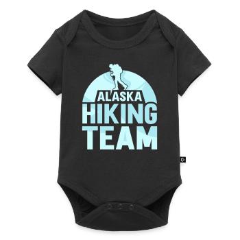 Alaska Randonneurs de l’équipe de randonnée Randonnée Randonnée - Body à manches courtes Premium Bébé - noir - Devant