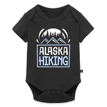 Alaska Randonnée Nature Randonneurs - Body à manches courtes Premium Bébé - noir - Devant