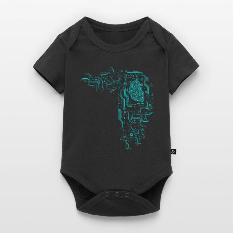 Informatiker Informatik Programmierer Nerd Geek Baby Premium Kurzarmbody