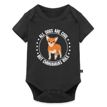 Chihuahua Dog Lover Dog Owner Gift - Baby Premium short-sleeve bodysuit - black - Front