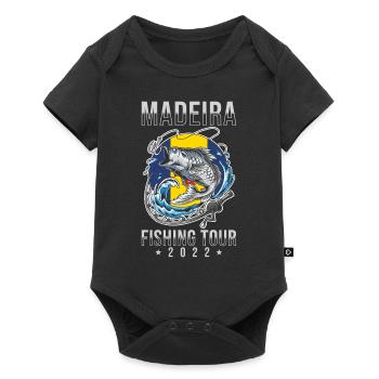 Excursion de pêche à Madère 2022 - Body à manches courtes Premium Bébé - noir - Devant