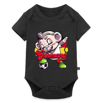 Allemagne Football - Body à manches courtes Premium Bébé - noir - Devant