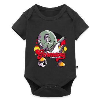 Allemagne Football - Body à manches courtes Premium Bébé - noir - Devant