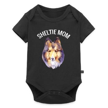 Shetland Sheltie Dog Owner Dog Lovers - Baby Premium short-sleeve bodysuit - black - Front
