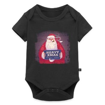 Joyeux Noël Noël Noël - Body à manches courtes Premium Bébé - noir - Devant