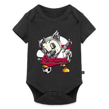 England Football - Baby Premium short-sleeve bodysuit - black - Front