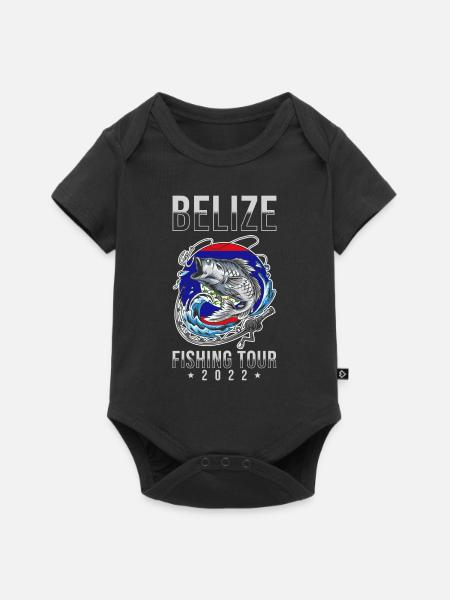 Angeltour Belize 2022 - Baby Premium Kurzarmbody - Schwarz