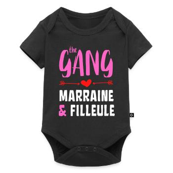 The Gang Marraine et Filleule - Body à manches courtes Premium Bébé - noir - Devant