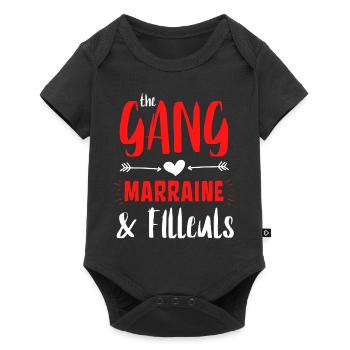 The Gang Marraine et Filleuls - Body à manches courtes Premium Bébé - noir - Devant
