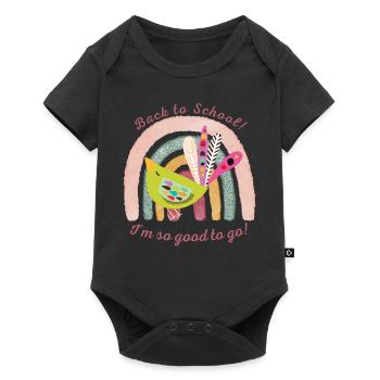 Back to school! I'm so good to go! - Body à manches courtes Premium Bébé - noir - Devant
