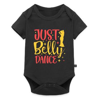 Danseuse du ventre Juste danse du ventre Danse du ventre - Body à manches courtes Premium Bébé - noir - Devant