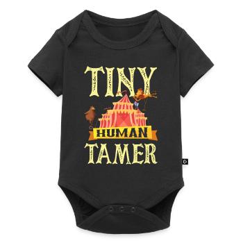 Parents Family Circus Children's Birthday Party - Baby Premium short-sleeve bodysuit - black - Front