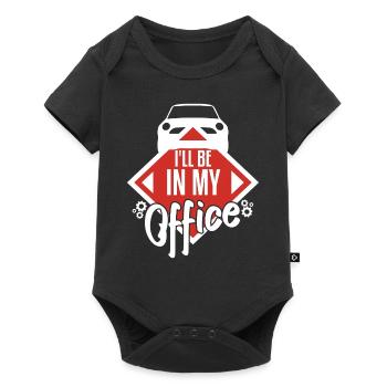 Ill Be In My Office Car Mechanic - Baby Premium short-sleeve bodysuit - black - Front
