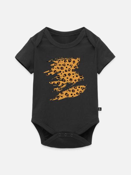 Jaguar Geschenkidee - Baby Premium Kurzarmbody - Schwarz