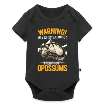 Opossum Gift Possum Pouch Rat - Baby Premium short-sleeve bodysuit - black - Front