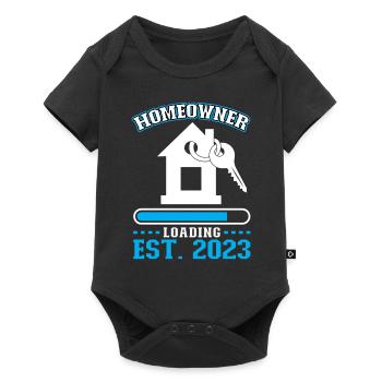 Homeowner - New Homeowner 2023 - Baby Premium short-sleeve bodysuit - black - Front