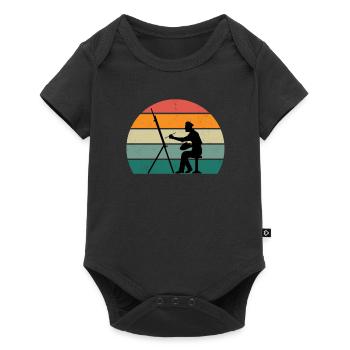 Maler Malerin Zeichnen Zeichner Zeichnerin Farbe - Baby Premium Kurzarmbody - Schwarz - Vorne