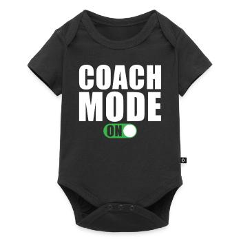 Trainer Mode A Coach - Baby Premium short-sleeve bodysuit - black - Front