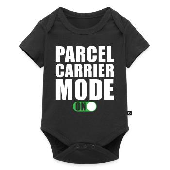 Parcel Delivery Mode One Parcel Carrier Deliverer - Baby Premium short-sleeve bodysuit - black - Front