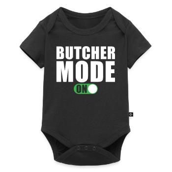 Butcher Mode On - Baby Premium short-sleeve bodysuit - black - Front