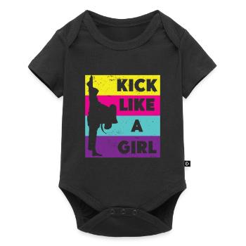Martial Arts Self-Defense Martial Arts - Baby Premium short-sleeve bodysuit - black - Front